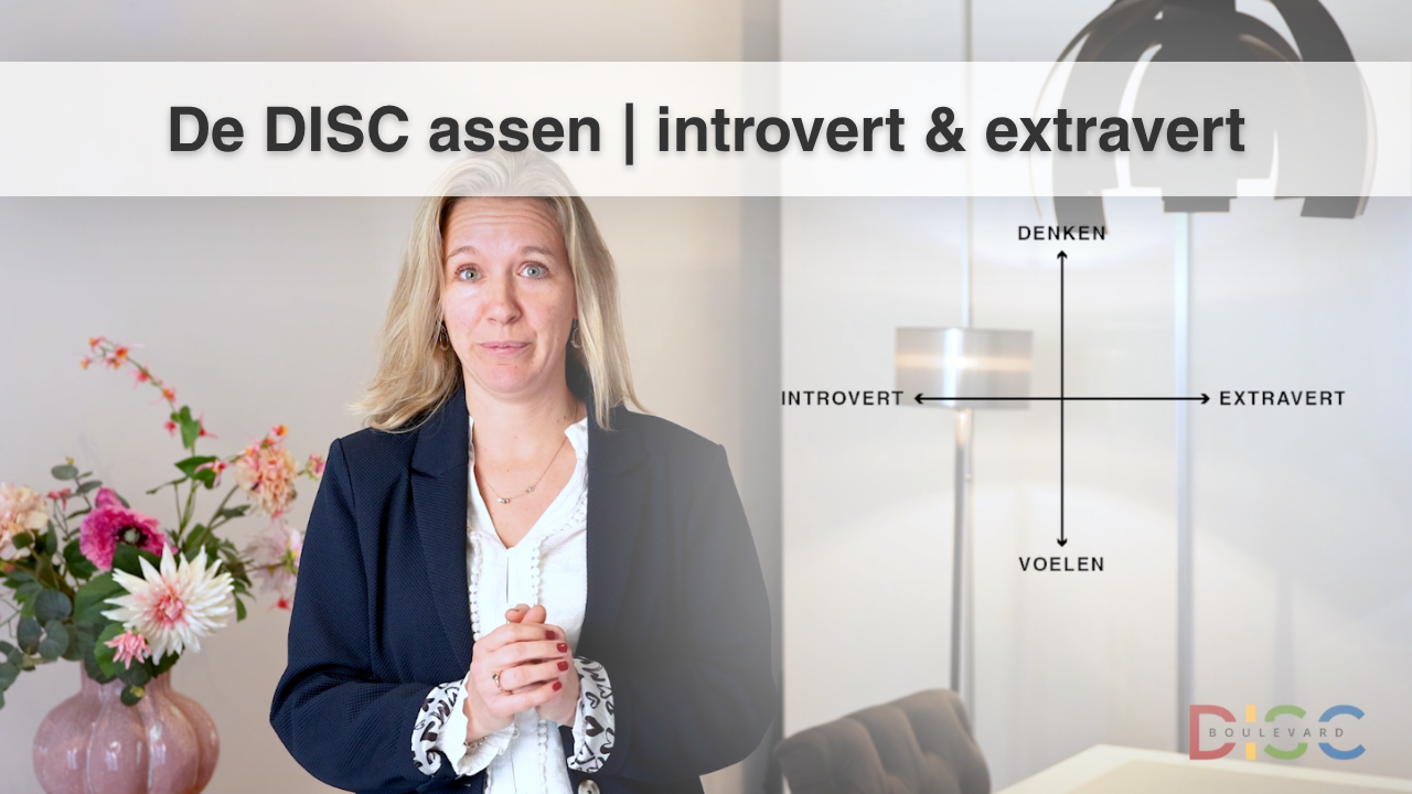 De DISC assen | introvert & extravert - DISC Boulevard - Explainer video