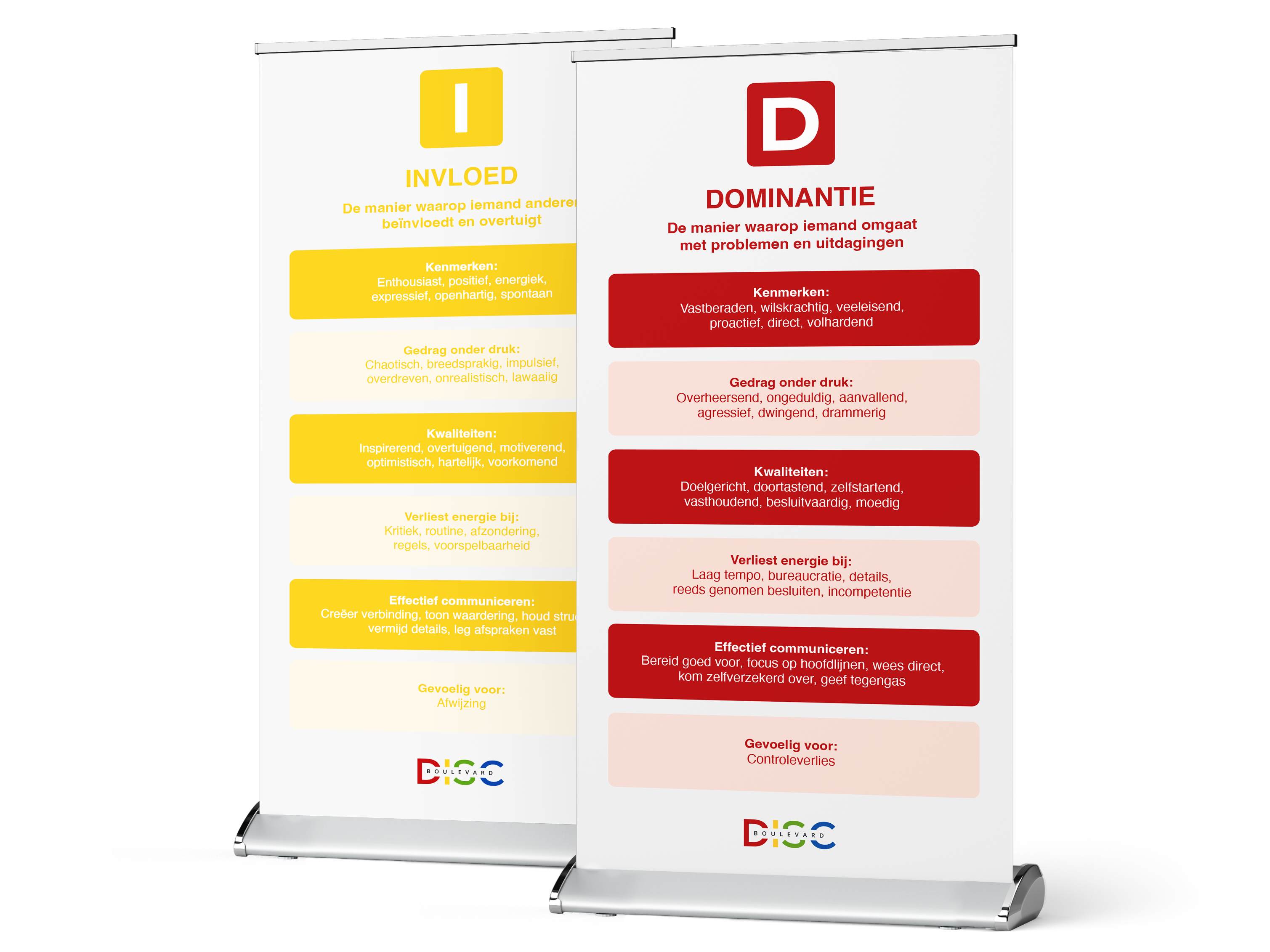 DISC roll-up banner (1 banner per style)