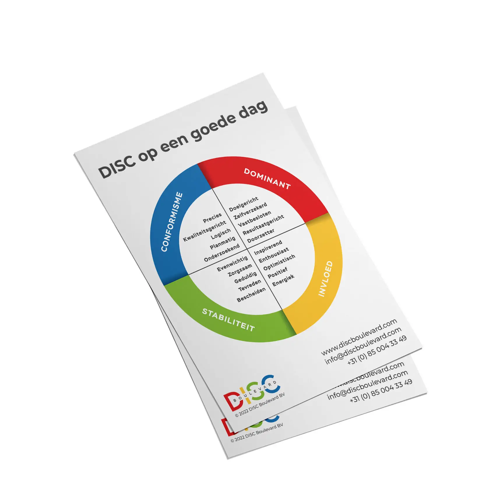 DISC good-day and bad-day cards